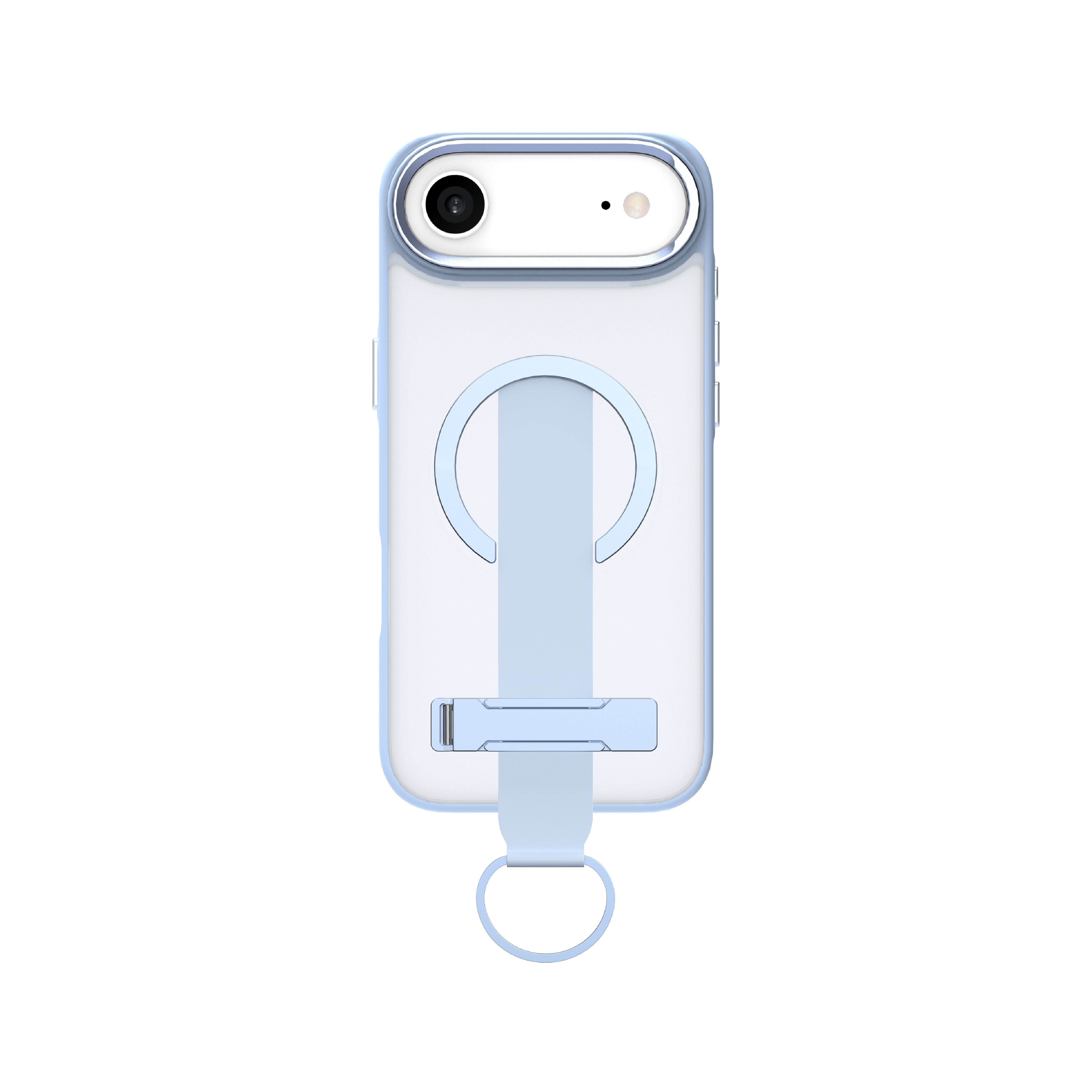 LZEL MagMatte Grip Case for iPhone Air | Light Blue