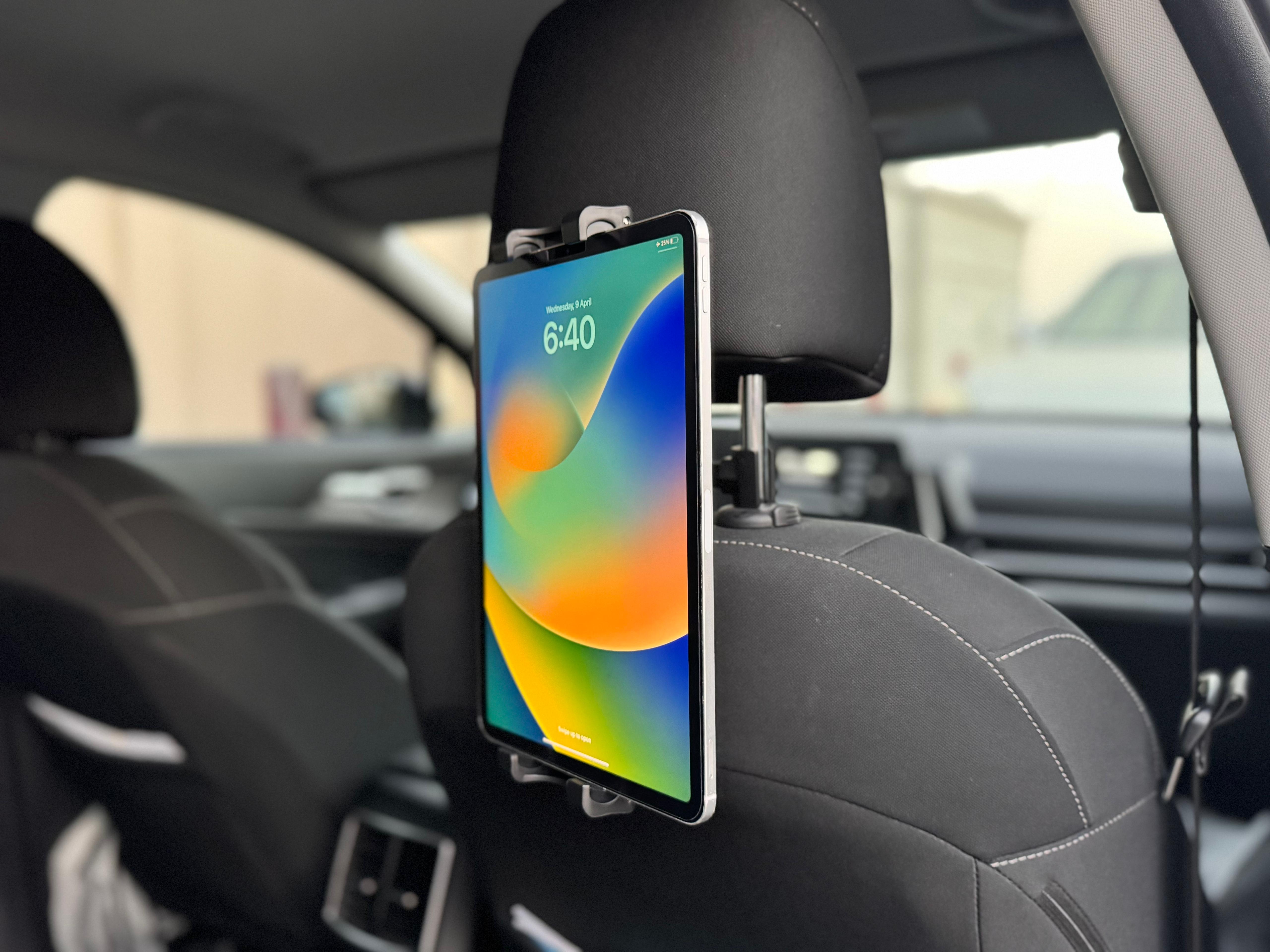 LZEL Magdrive Titan 360° Rotatable Car Seat Headrest Tablet And Phone Holder