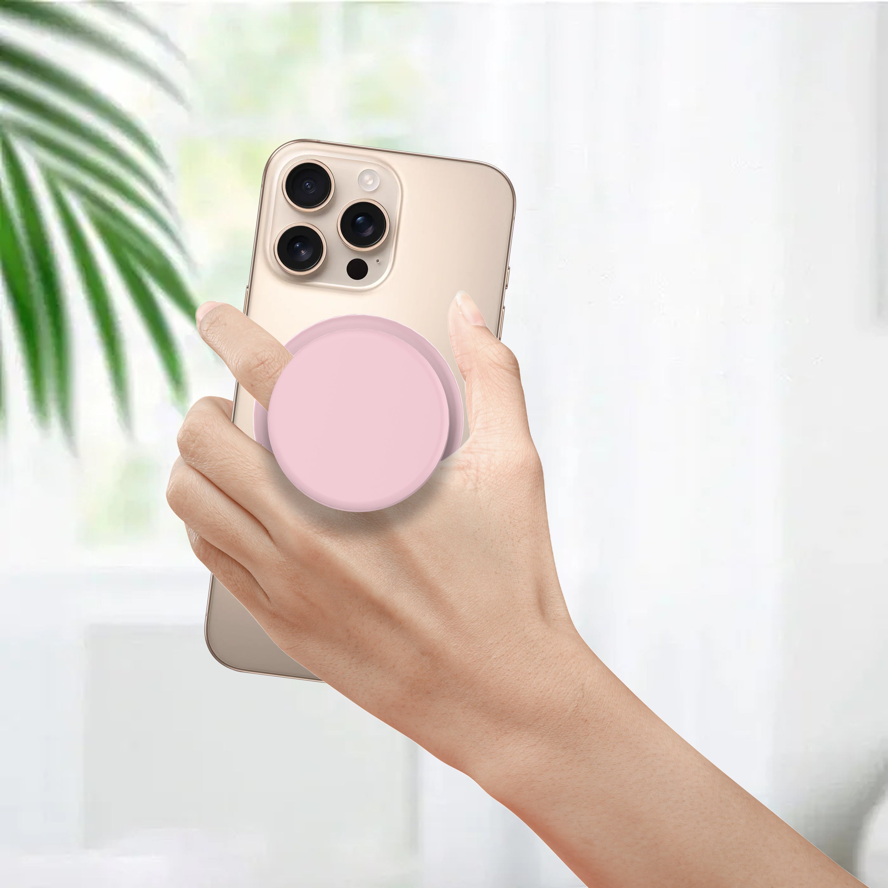 LZEL GripLoop Pop Series – Magnetic Finger Pop Holder & Stand | Pink