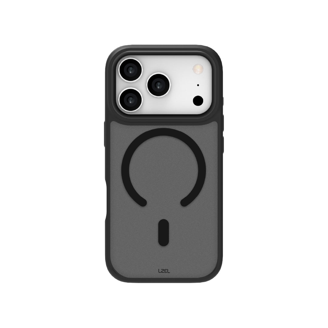 LZEL MagRevo Shield Case for iPhone 17 Pro Max | Black