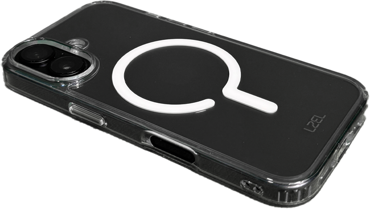 LZEL iPhone 16 Mag Clear Fusion With New MagSafe |White