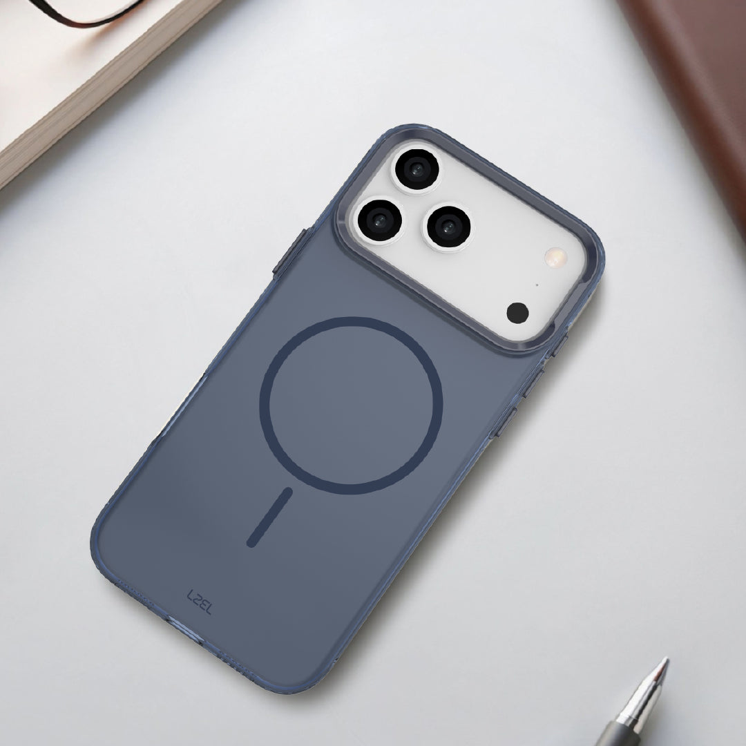 كڤر حماية Magkryden من LZEL لهاتف iPhone 17 Pro Max | أزرق غامق