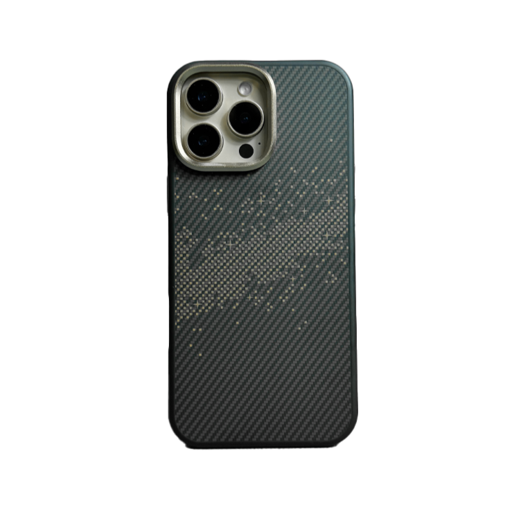 LZEL iPhone 16 Pro MagKevlar Armor Case With MagSafe | Gray/Black