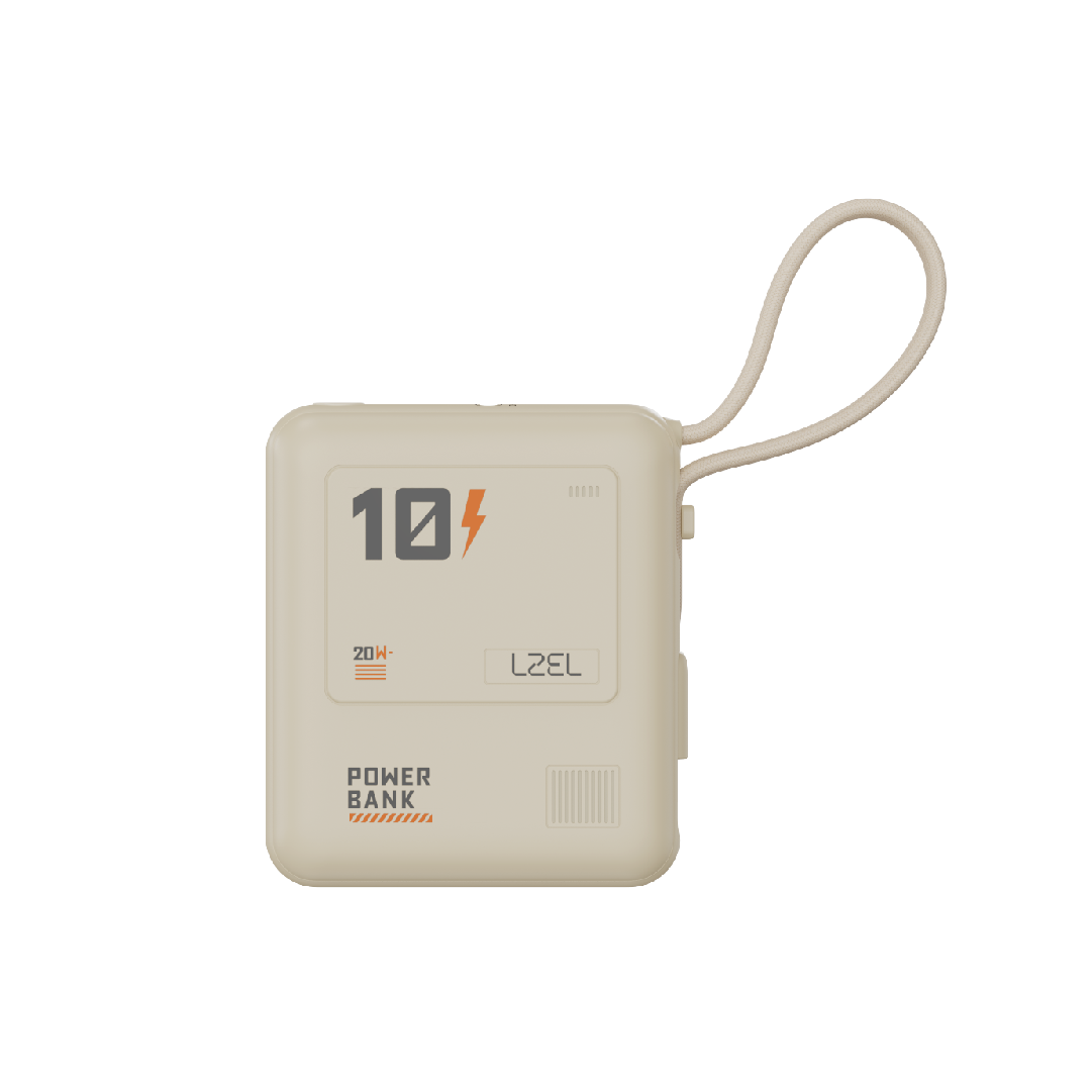 LZEL Zenoflex Surge10 10000Mah 20W Max Pd Power Bank Supports Type-C