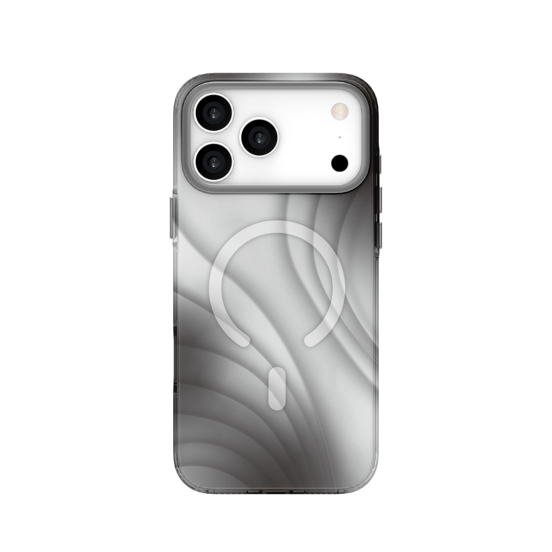 LZEL MagFluxo Craft MagSafe Case for iPhone 17 Pro | Gray