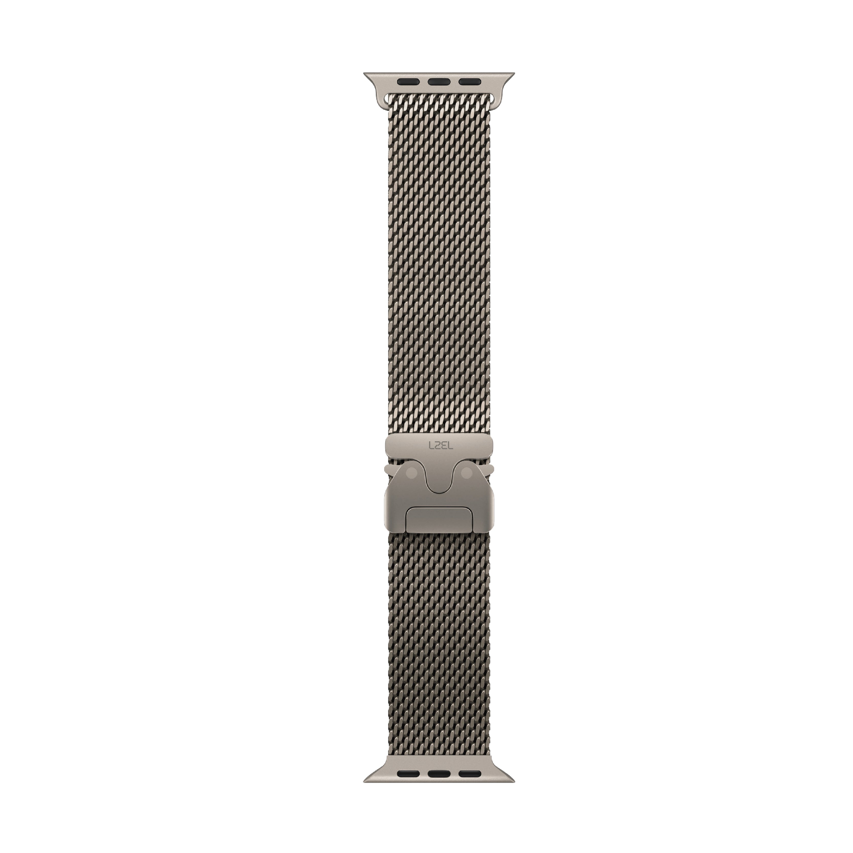 LZEL Avalonflex Titanium  Milanese Loop Watch Band For 42/44/45/46/49mm (S10) | Natural Titanium