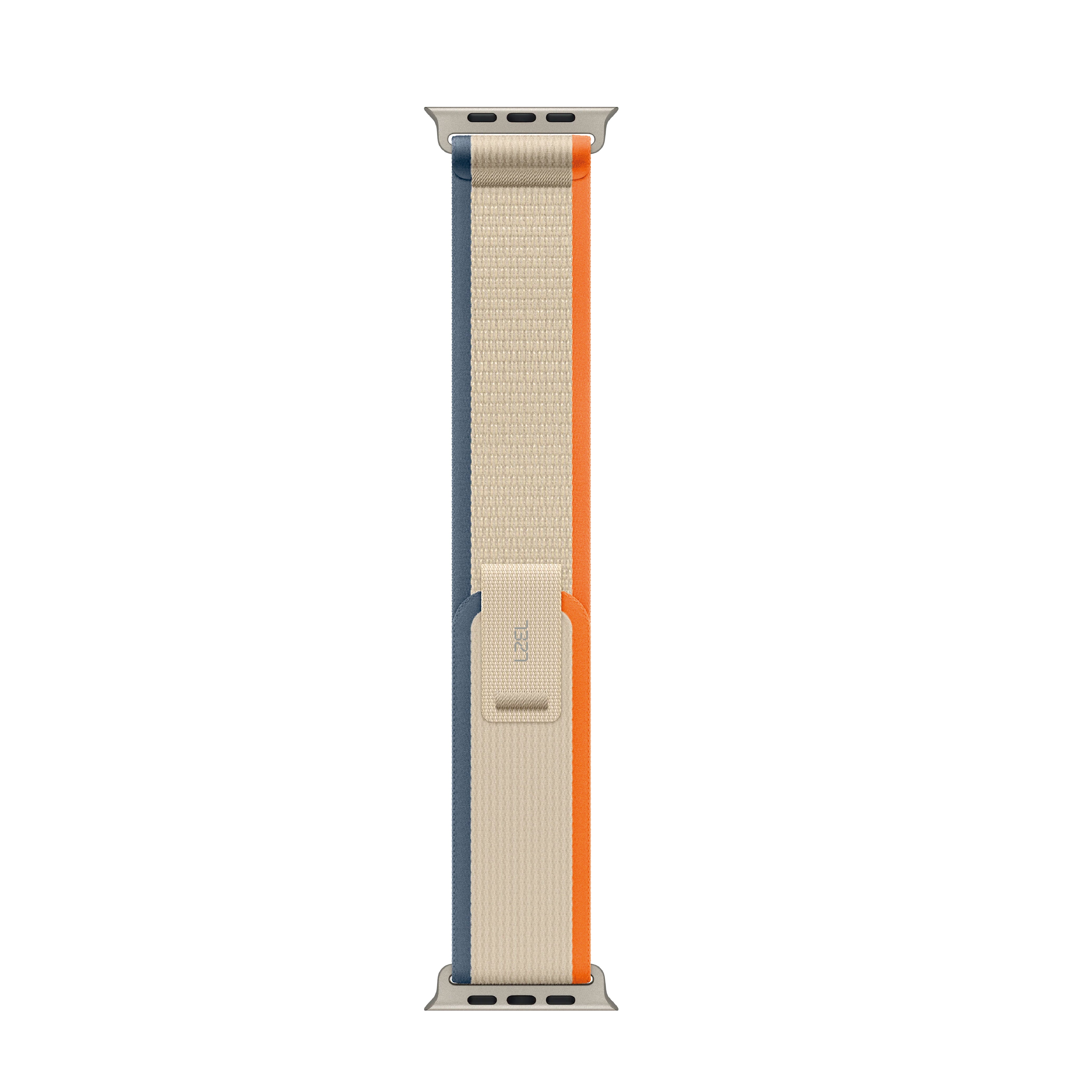 LZEL 42/44/45/46/49MM AvalonFlex Nylon Watch Band | Orange/Beige