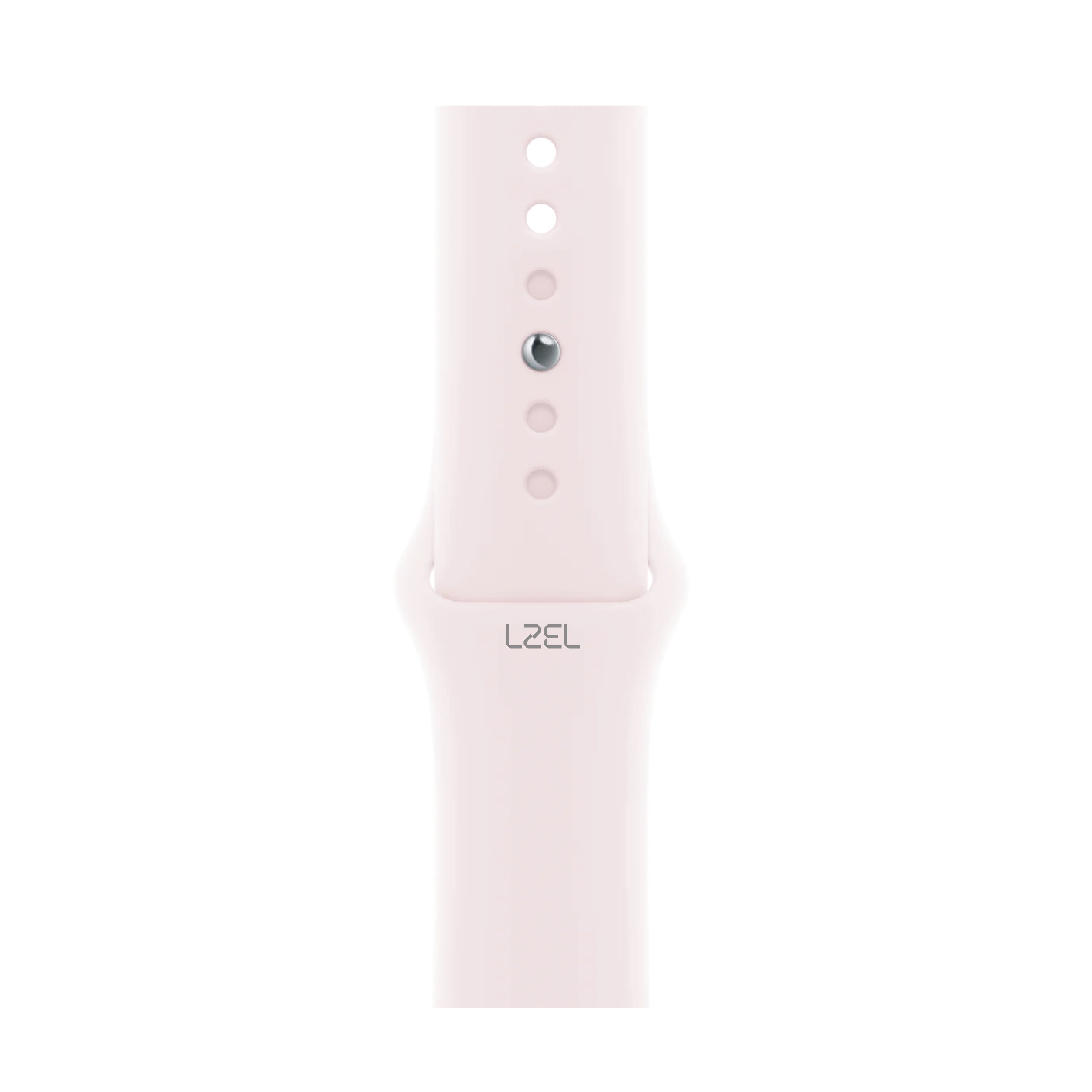 LZEL 38/40/41/42MM AvalonFlex Series 10 Silicone Watch Band | Light Pink
