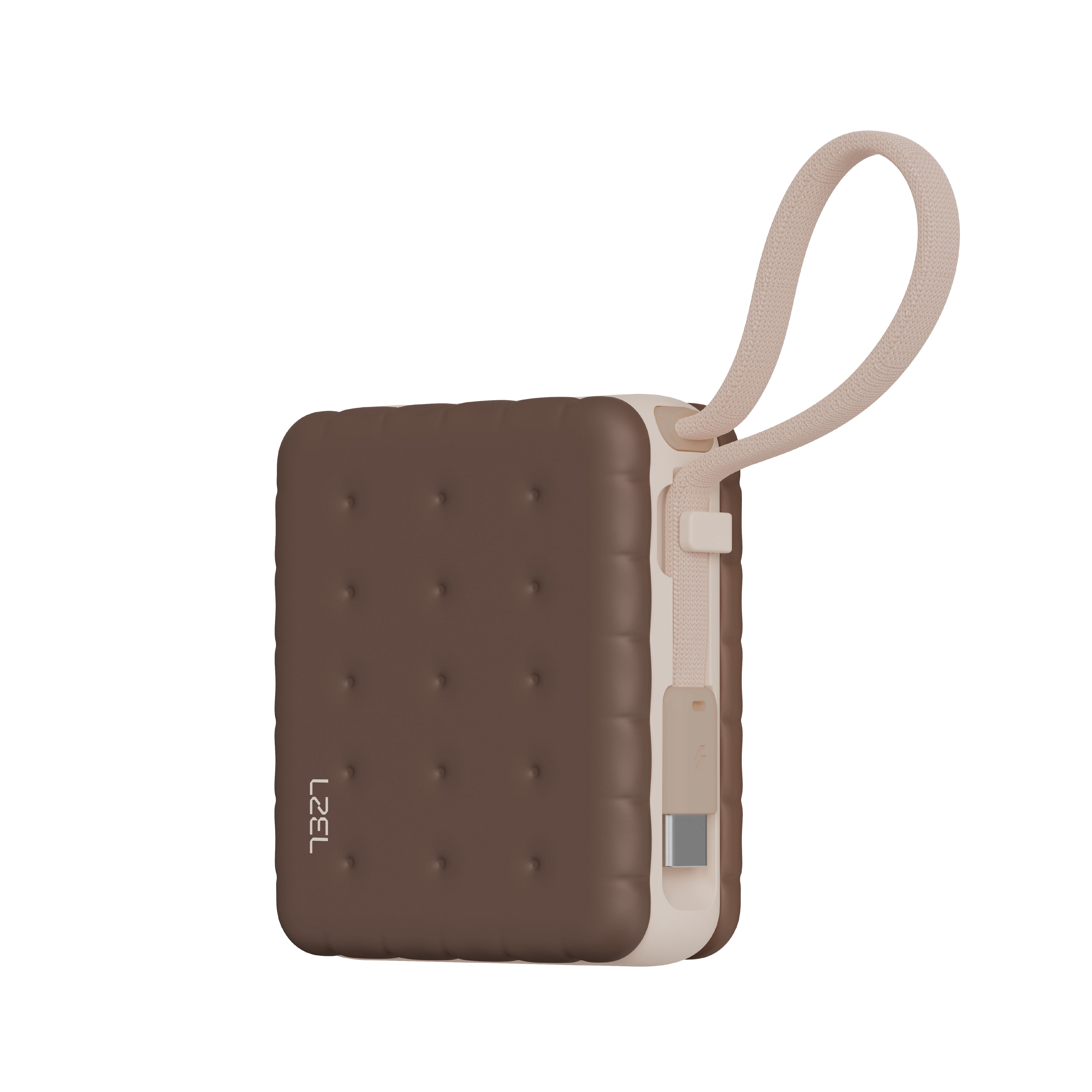 LZEL ZenoFlex MaxLux Mini 10000mAh PD Power Bank | Coffee