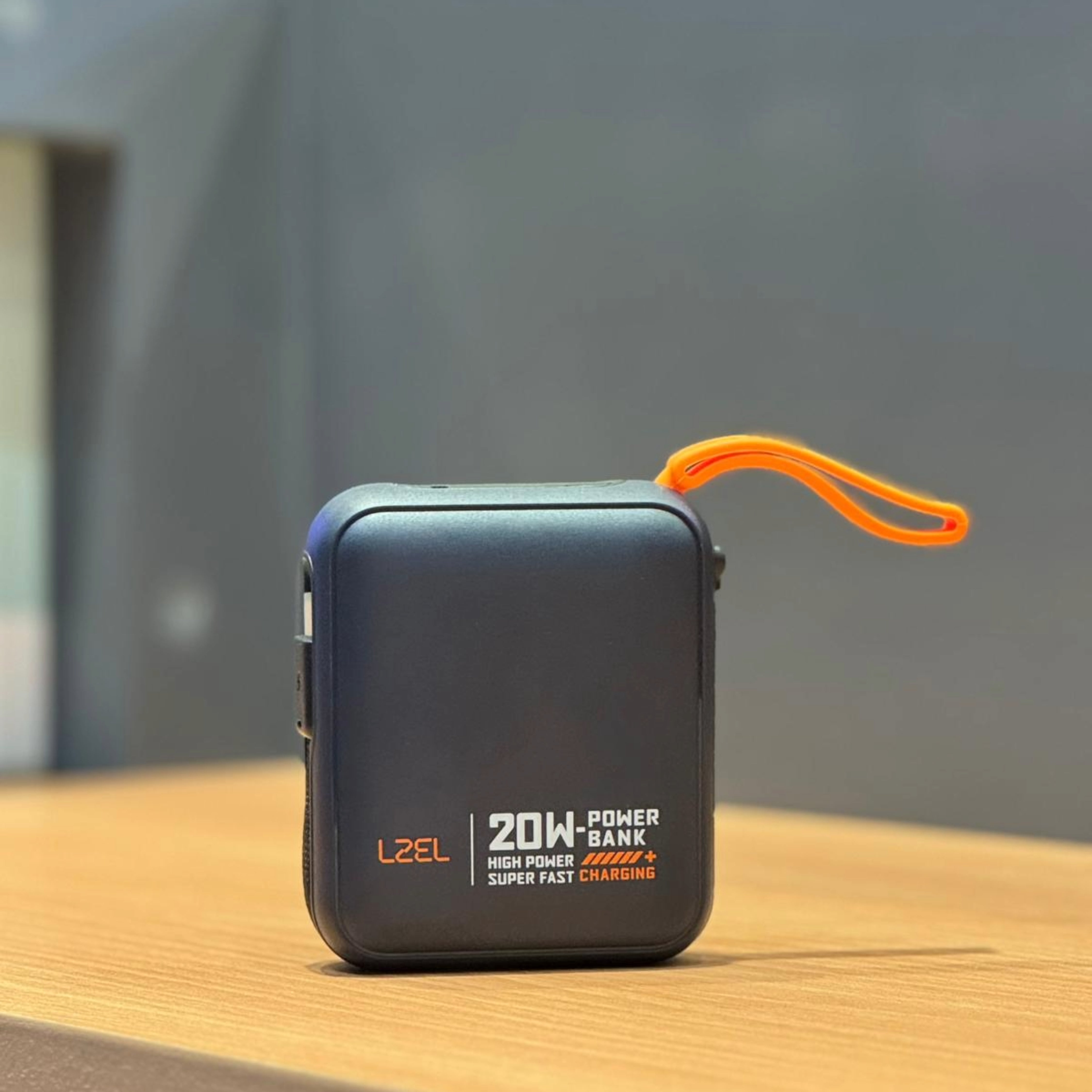 LZEL ZenoFlex Charge Mini 10000mAh PD Power Bank – 20W Output / 18W Input | Navy Blue