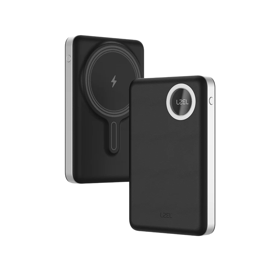 LZEL Novus MagPower 10,000mAh PD MagSafe Power Bank 20W USB-C | Black