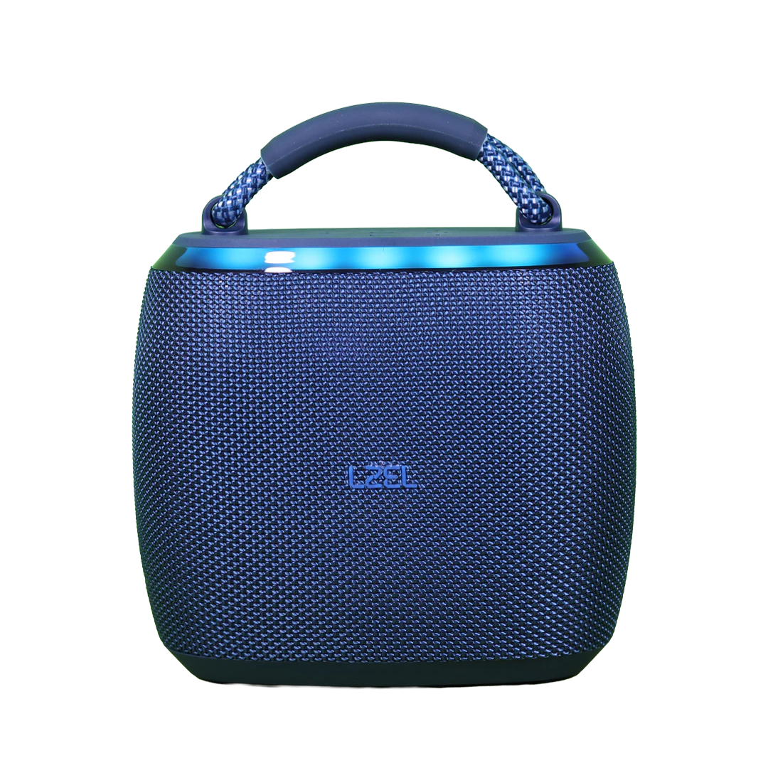 LZEL AquilaSonus Pulse Ultimate – Waterproof Portable Bluetooth Speaker | Blue