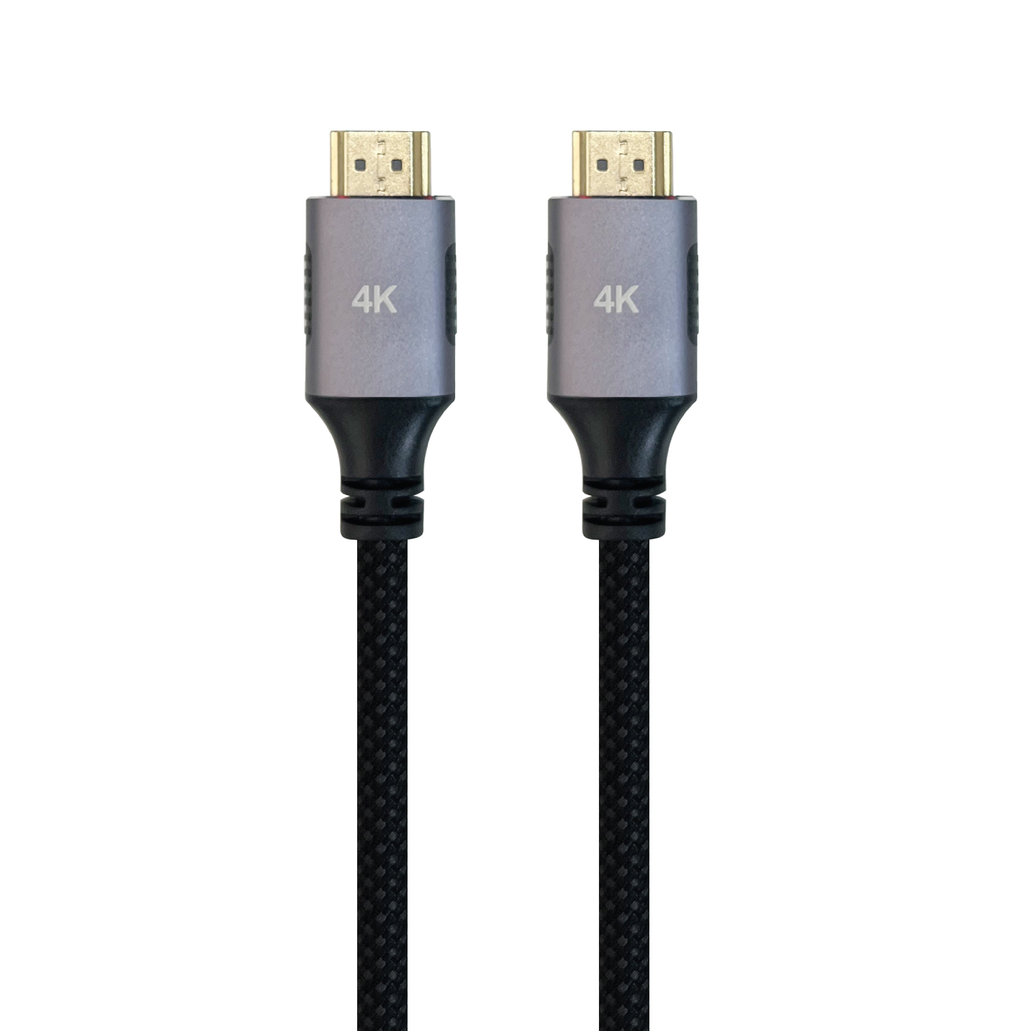 كابل HDMI إلى HDMI مضفر من القماش من LZEL Celeris Power Stream بطول 2 متر | أسود 