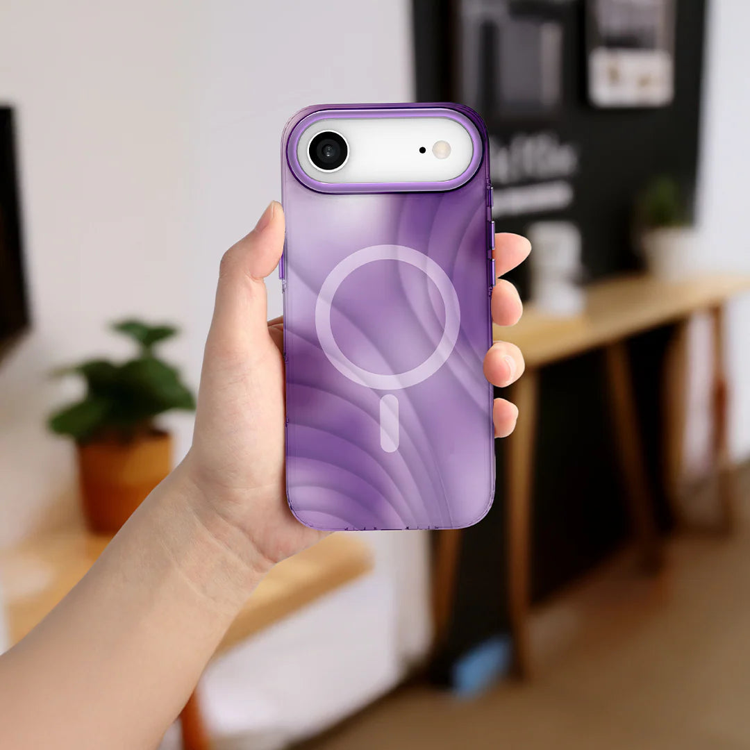 LZEL MagFluxo Craft Case for iPhone Air | Purple