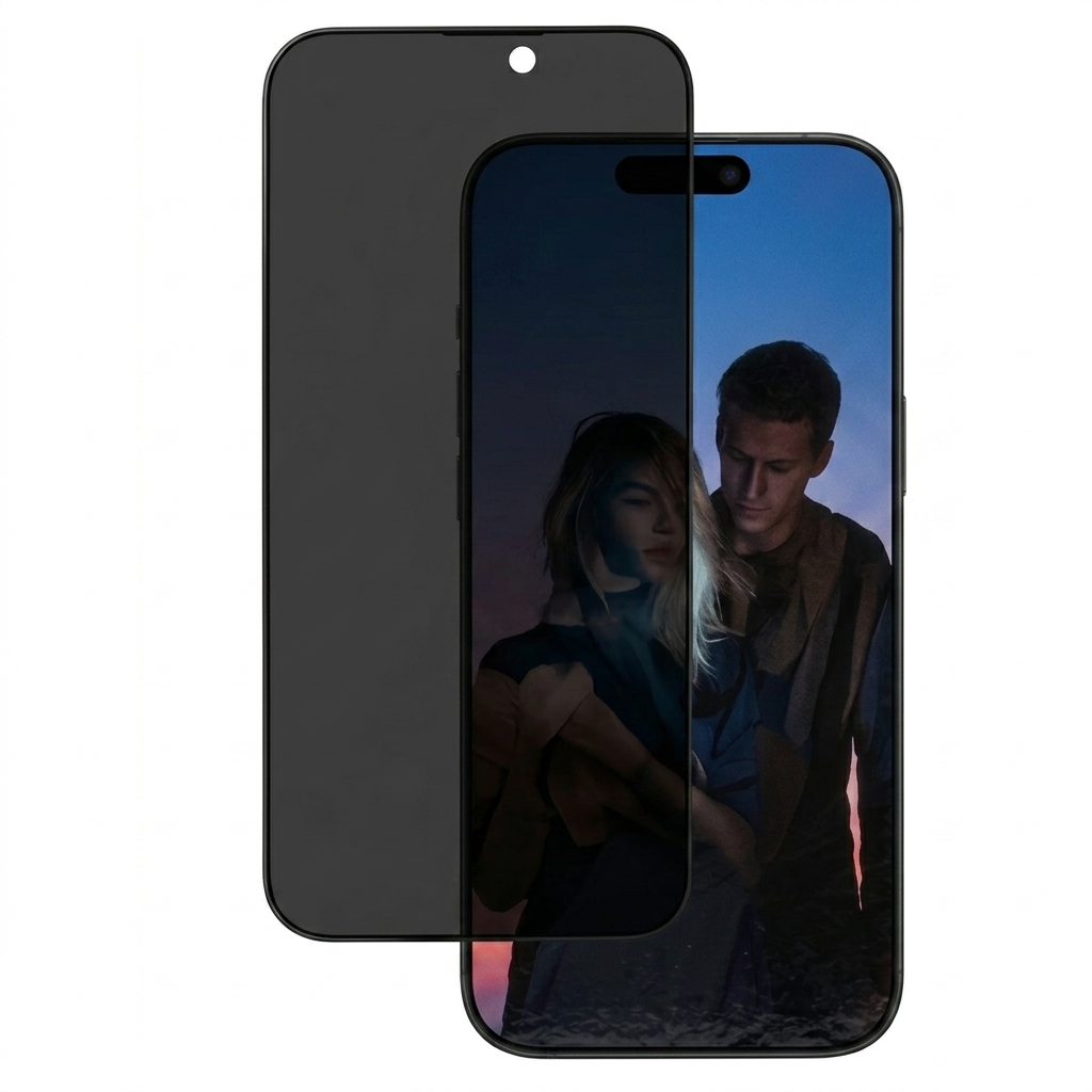 LZEL Optivue Series 26° Anti-spy  Csg 0.33mm Thickness Double Strong Glass  For iPhone 16 Pro Max/17 Pro Max With Applicator | Privacy