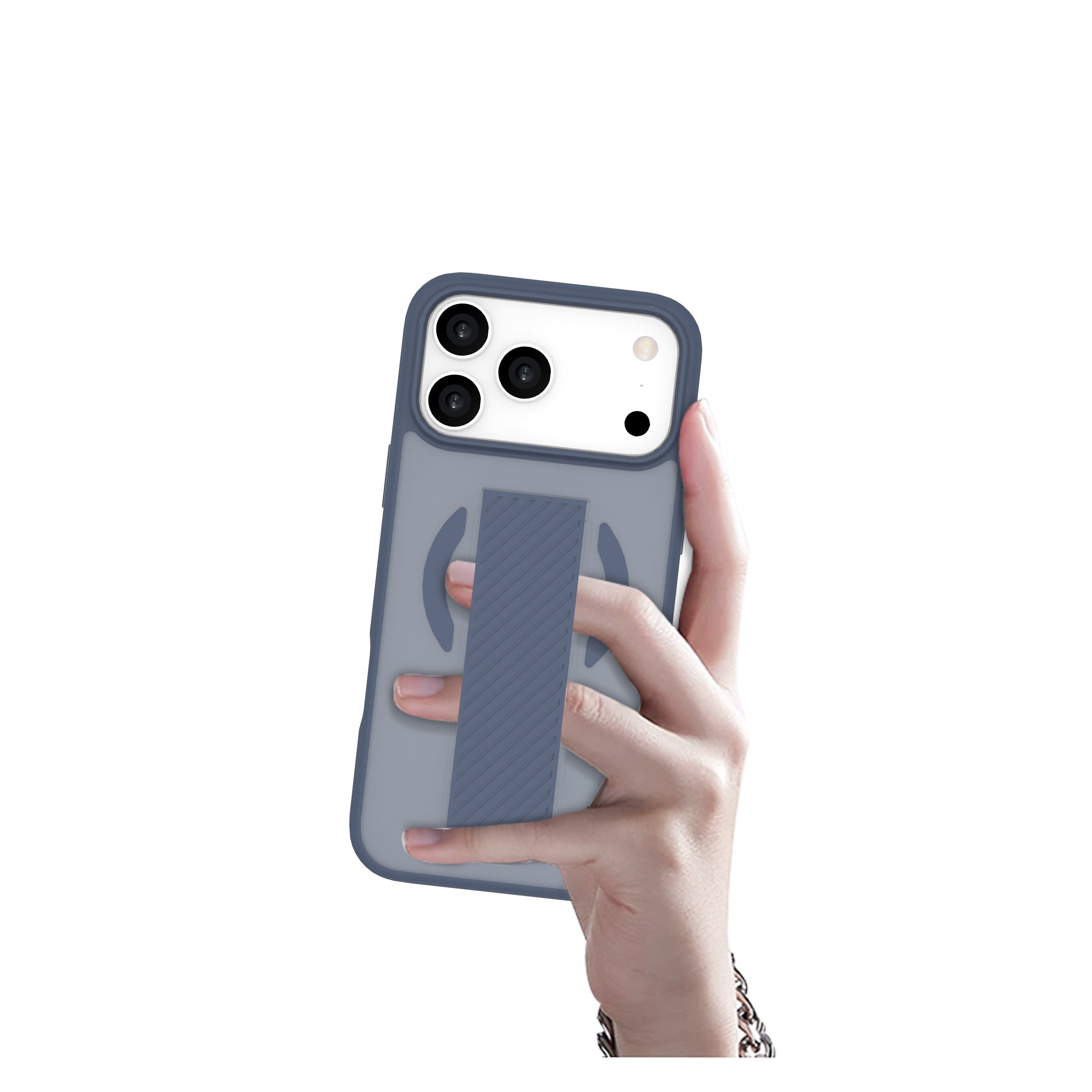 LZEL MagMatte Band Case for iPhone 17 Pro | Blue