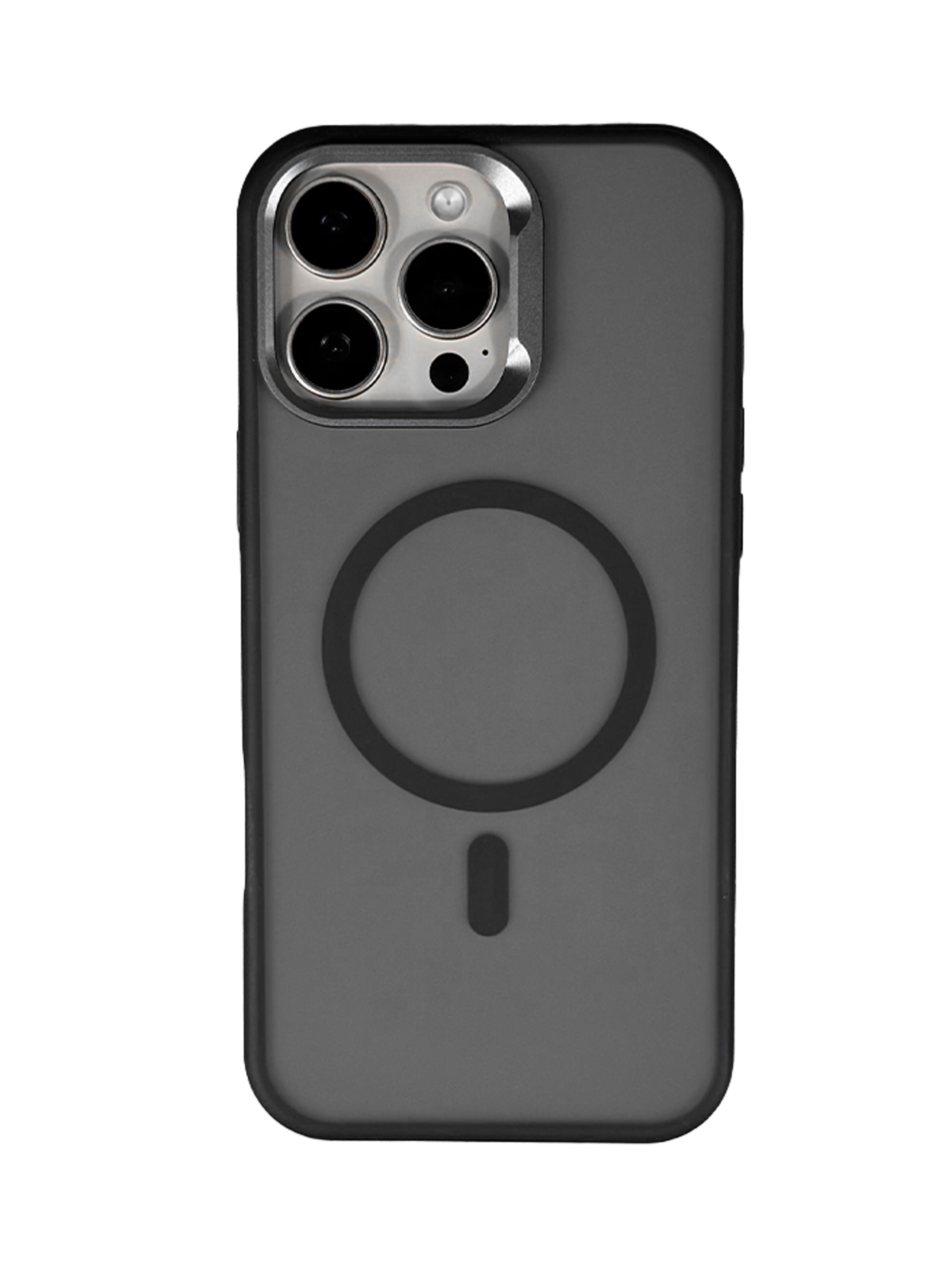 LZEL iPhone 16 Pro Mag Fusion Prime Clear Matt With MagSafe | Black