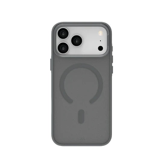 LZEL MagHexro Matte Case for iPhone 17 Pro Max | Gray