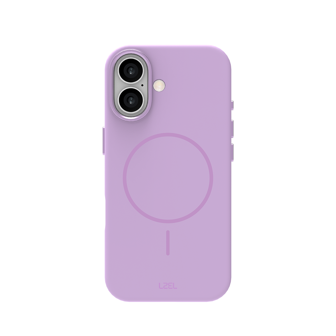 LZEL Magnexin Silicone Case for iPhone 17 | Purple