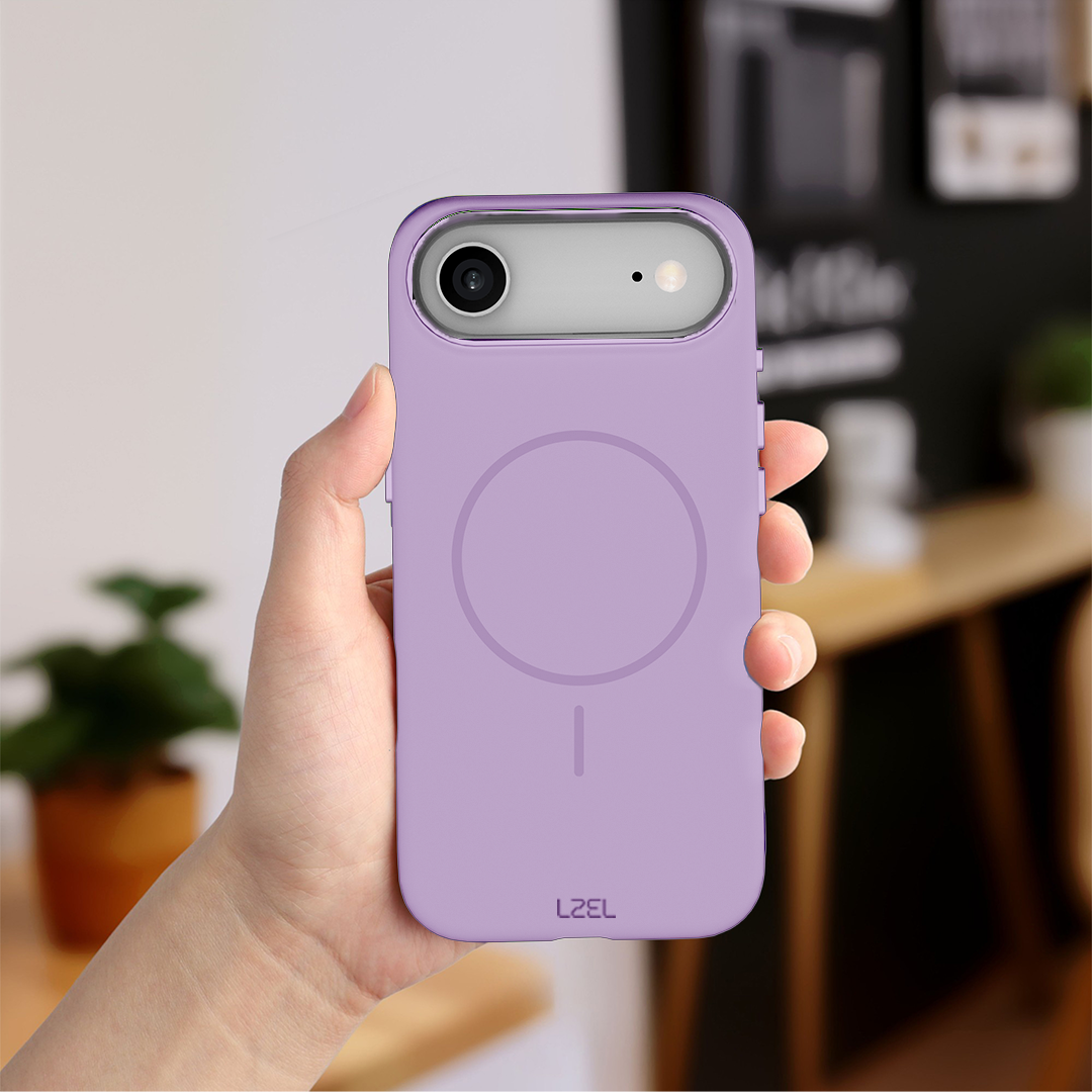 كڤر حماية سيليكون Magnexin من LZEL لهاتف iPhone Air | بنفسجي