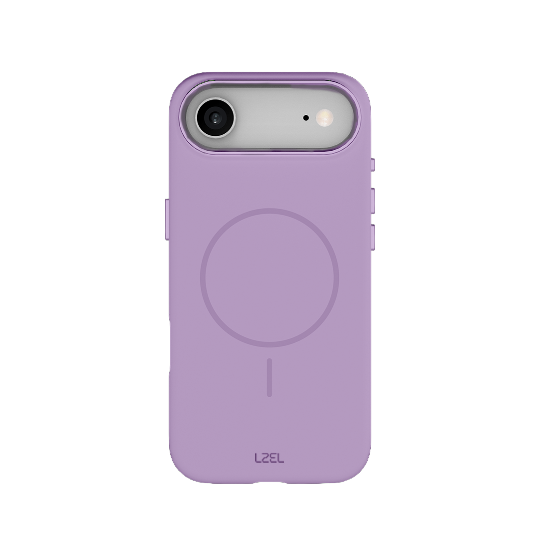 LZEL Magnexin Silicone Case for iPhone Air | Purple