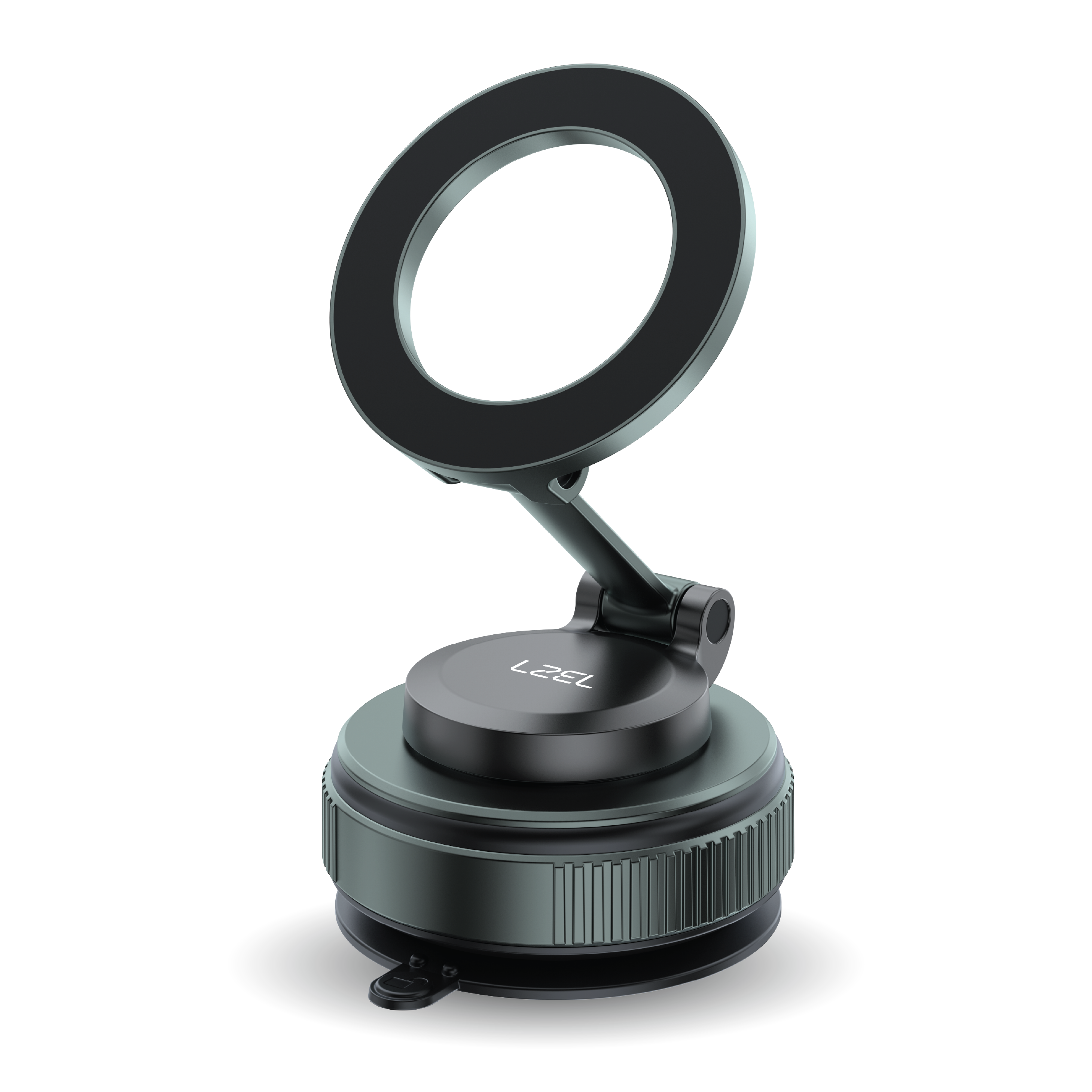 LZEL Magvortex Flex Vacuum Suction Phone Holder 360 Rotation | Black
