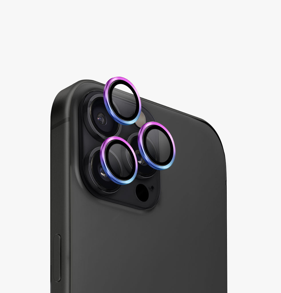 LZEL iPhone 16 Pro/16 Pro Max Crystal Shield | Flamed Titanium