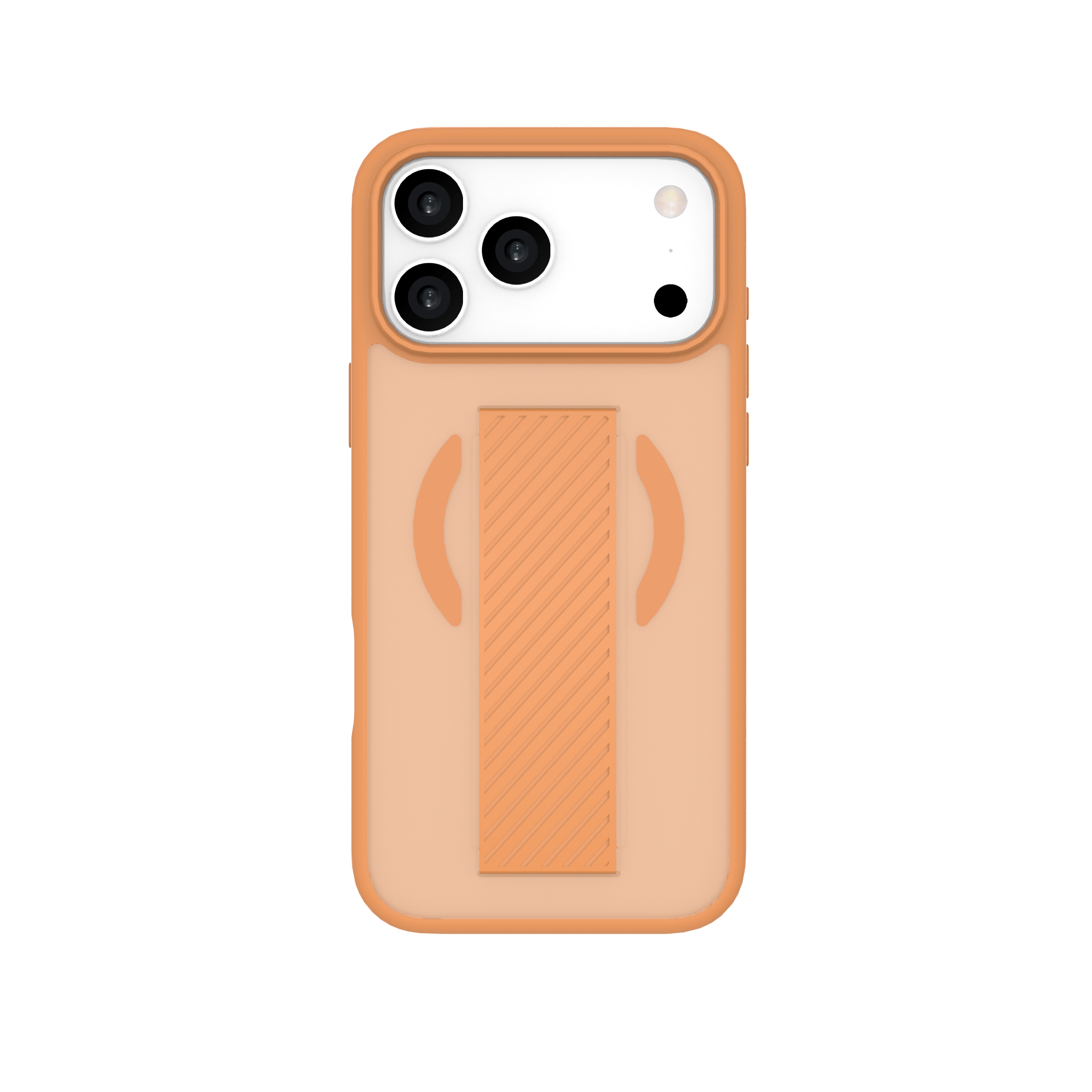 LZEL MagMatte Band Case for iPhone 17 Pro Max | Papaya Orange