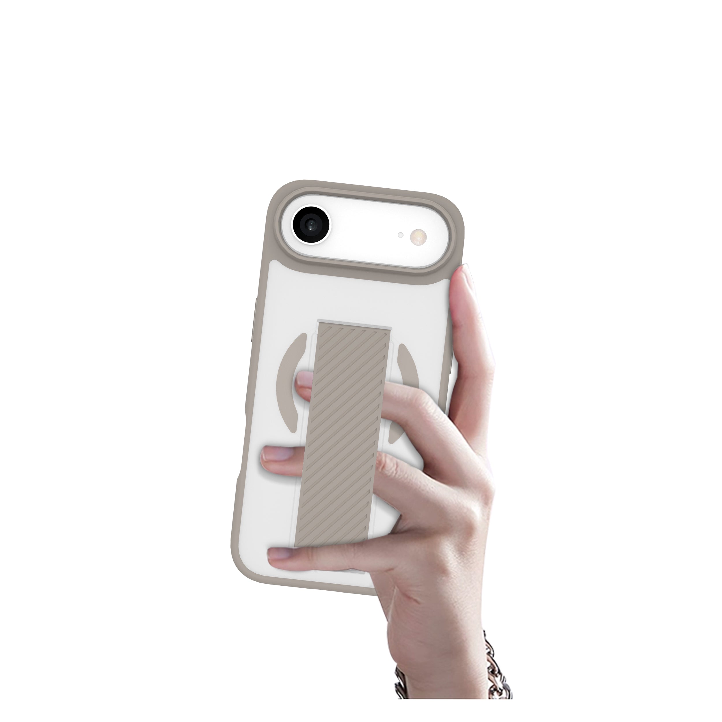 LZEL MagMatte Band Case for iPhone Air | Titanium