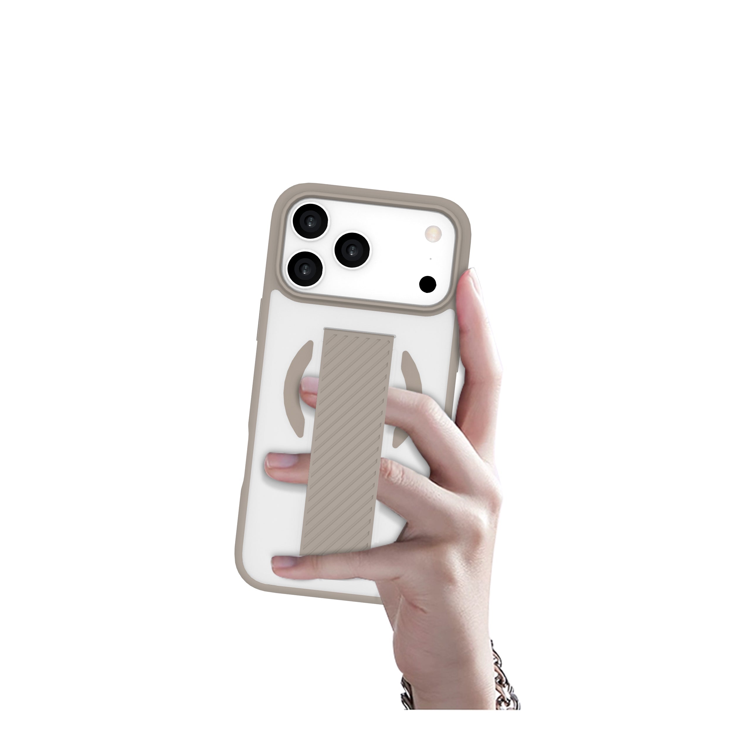 LZEL MagMatte Band Case for iPhone 17 Pro Max | Titanium