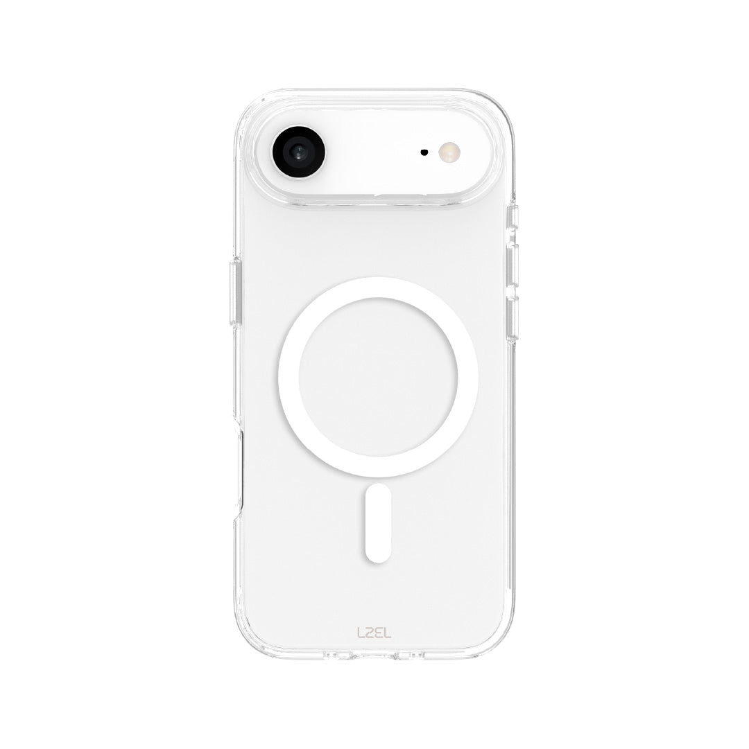 LZEL Magnexo Clear Case for iPhone Air | Crystal Clear