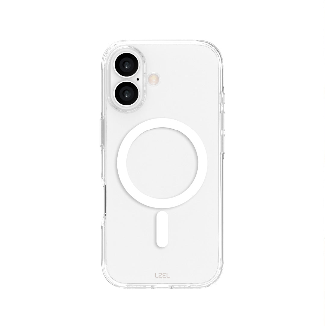 LZEL Magnexo Clear Case for iPhone 17 | Crystal Clear