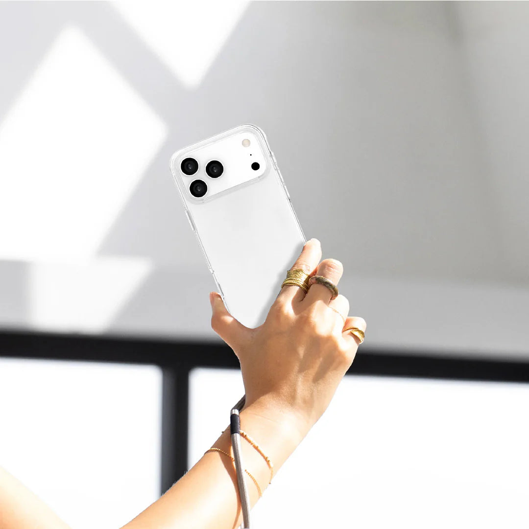 LZEL Nexo Clear Case for iPhone 17 Pro | Crystal Clear