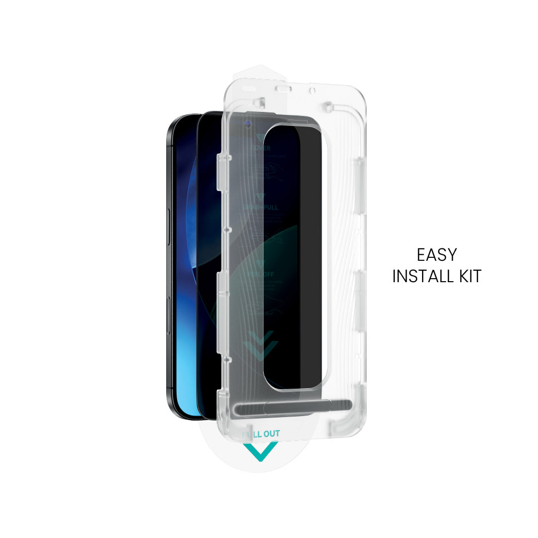 LZEL OptiShield Series Premium Corning 3D Glass for iPhone Air (Privacy)