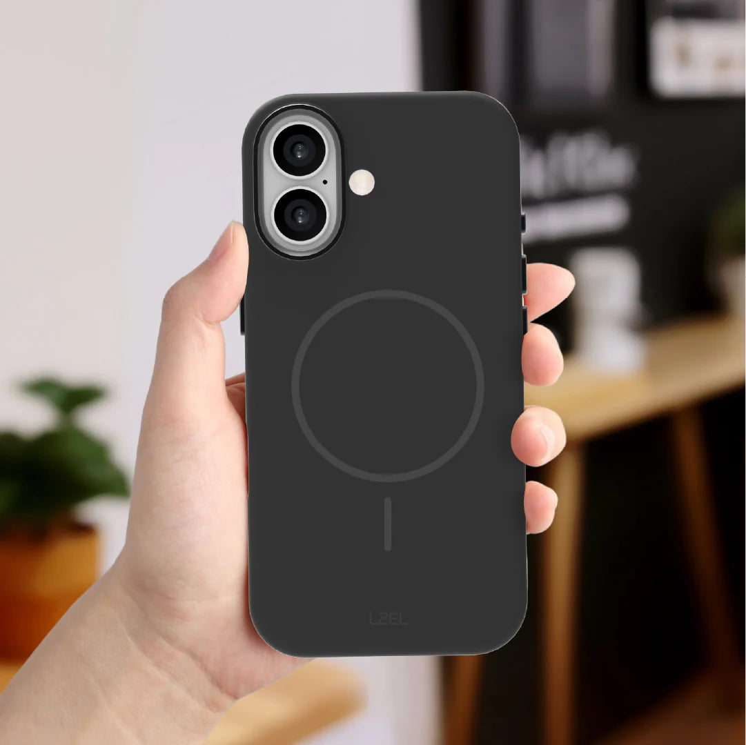 LZEL Magnexin Silicone Case for iPhone 17 | Black