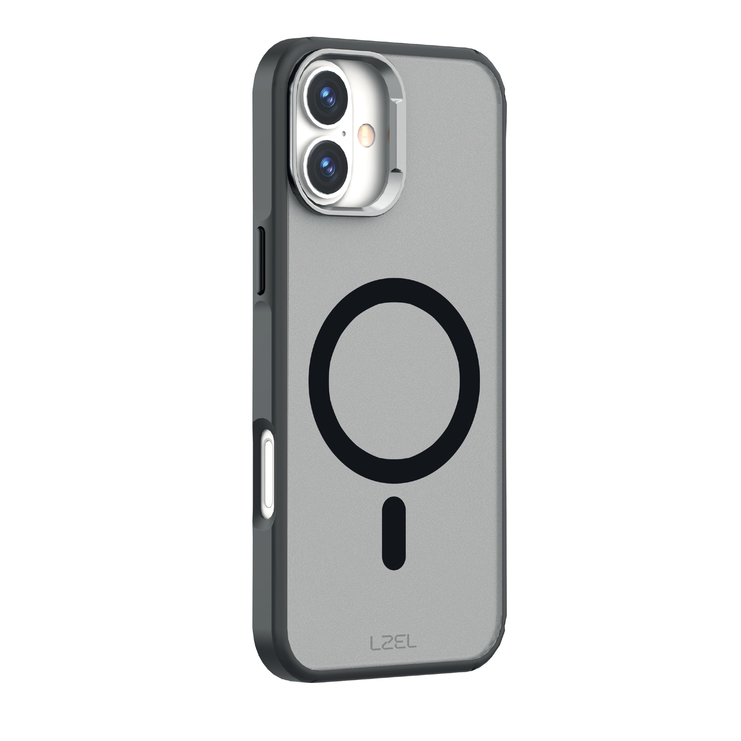 LZEL iPhone 16 Mag Fusion Prime Clear Matt With MagSafe | Black