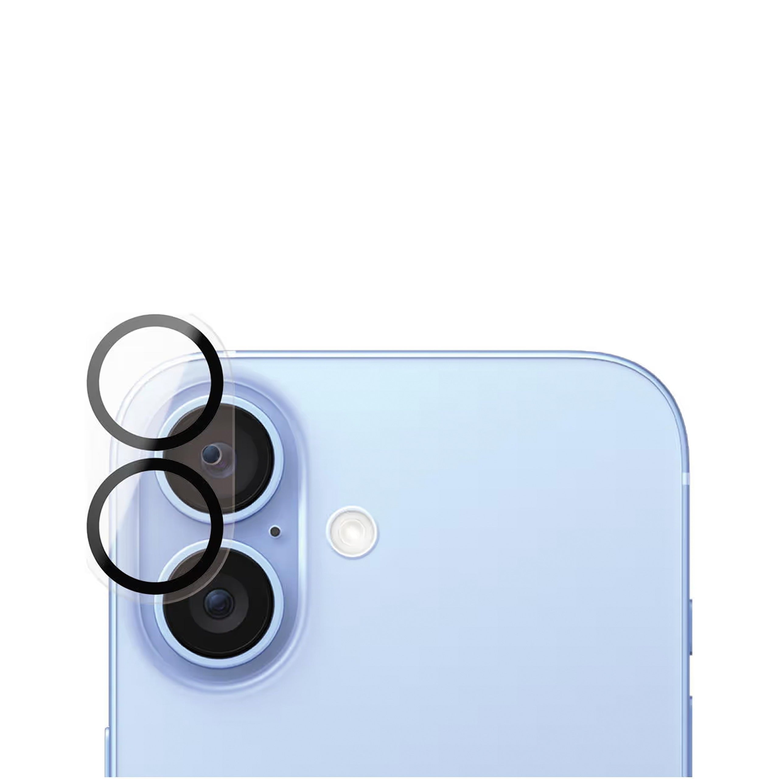واقي كاميرا LZEL لهاتف iPhone 16/16 Plus One Pec | شفاف 
