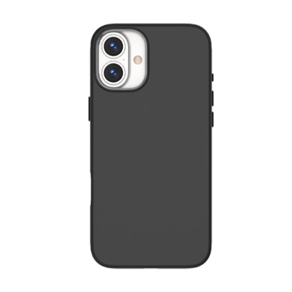LZEL iPhone 16 Plus PrimeShield Silicone Case | Black