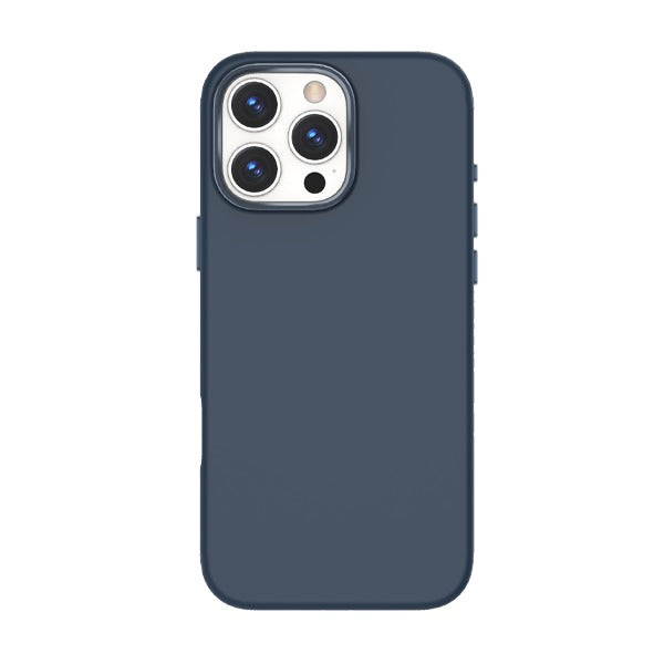 LZEL iPhone 16 Pro PrimeShield Silicone Case  | Strom Blue