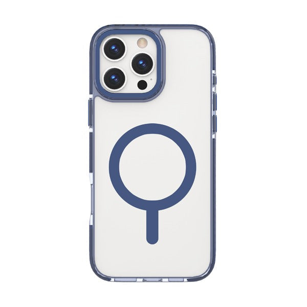 LZEL iPhone 16 Pro  Armor Clear Case With MagSafe | Blue
