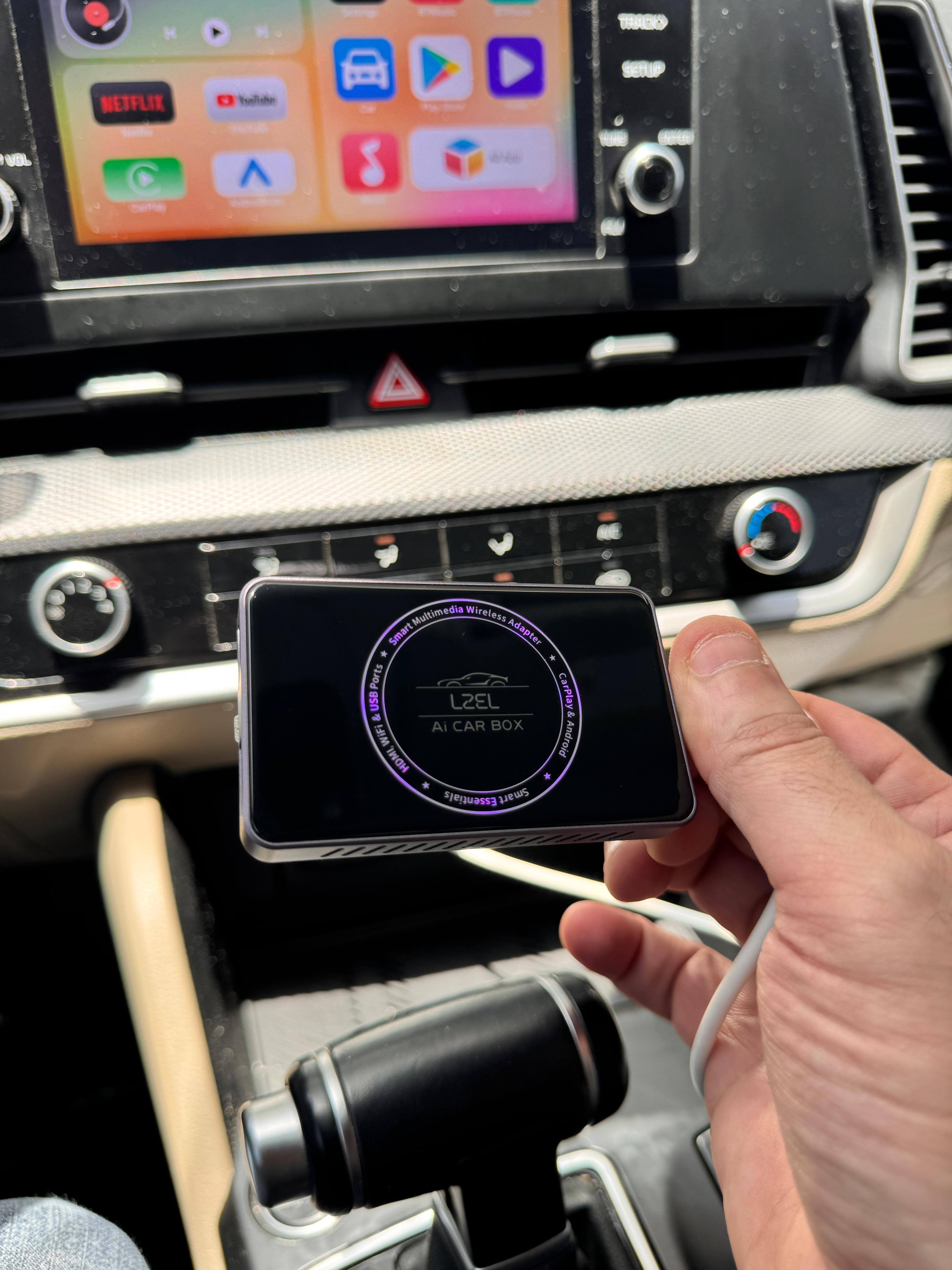Buy LZEL Ai Carplay Fusion Smart Multimedia Carplay & Android Box