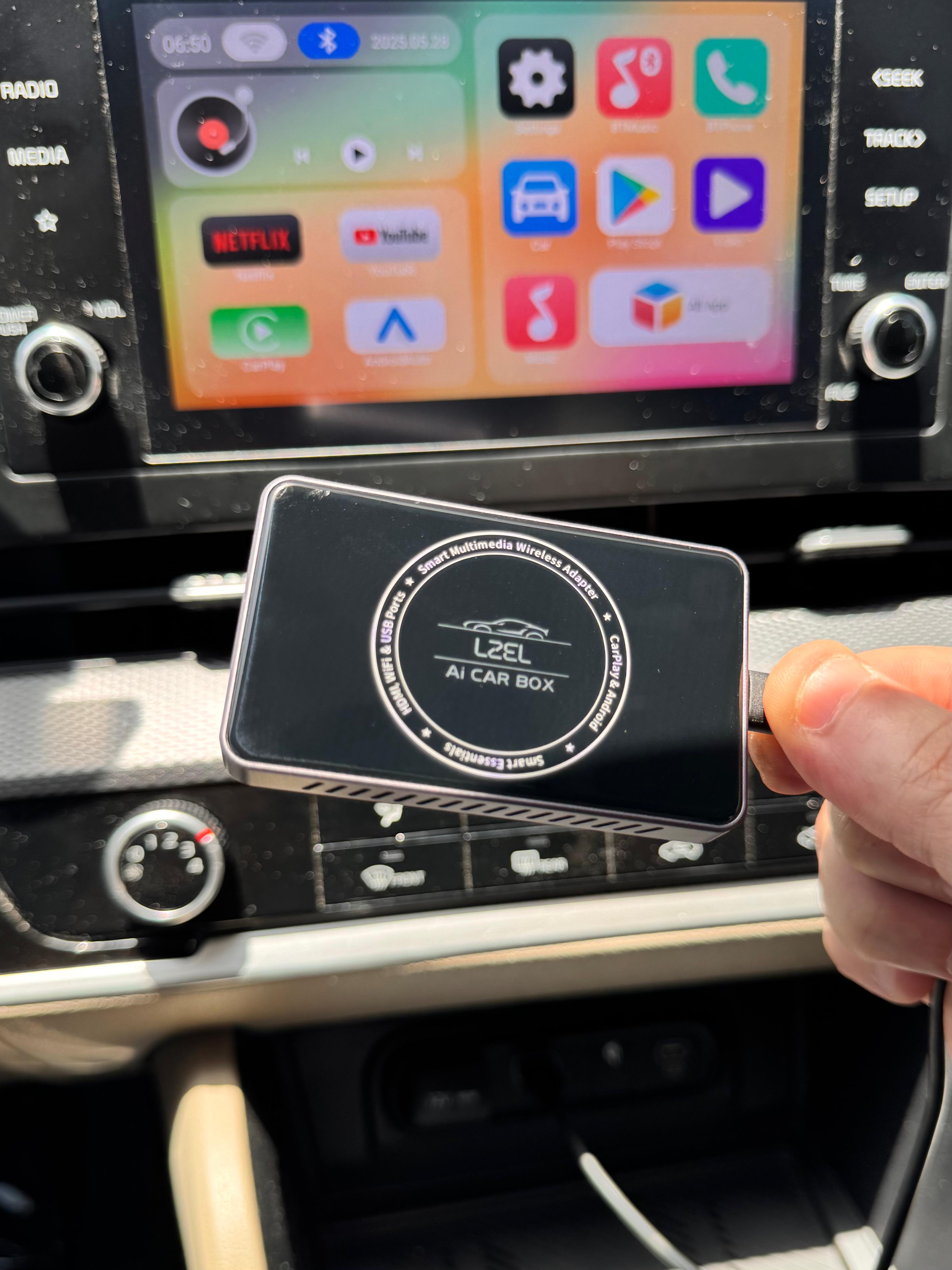 Buy LZEL Ai Carplay Fusion Smart Multimedia Carplay & Android Box