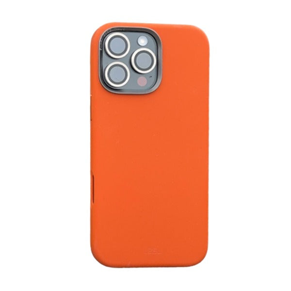 LZEL iPhone 16 Pro PrimeShield Silicone Case |Dark Orange