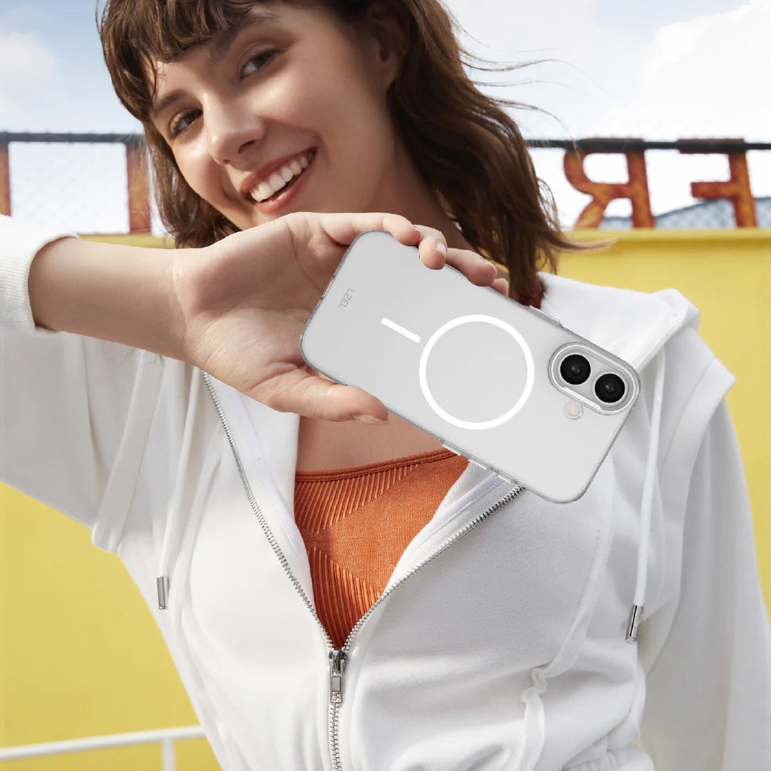 LZEL Magkryden Slim Case for iPhone 17 | Crystal Clear
