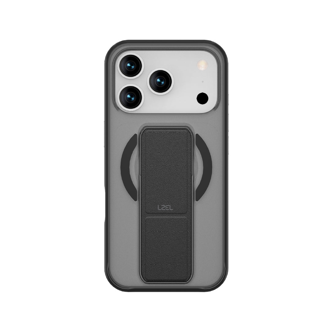 LZEL Magsynto Strap Case for iPhone 17 Pro | Black