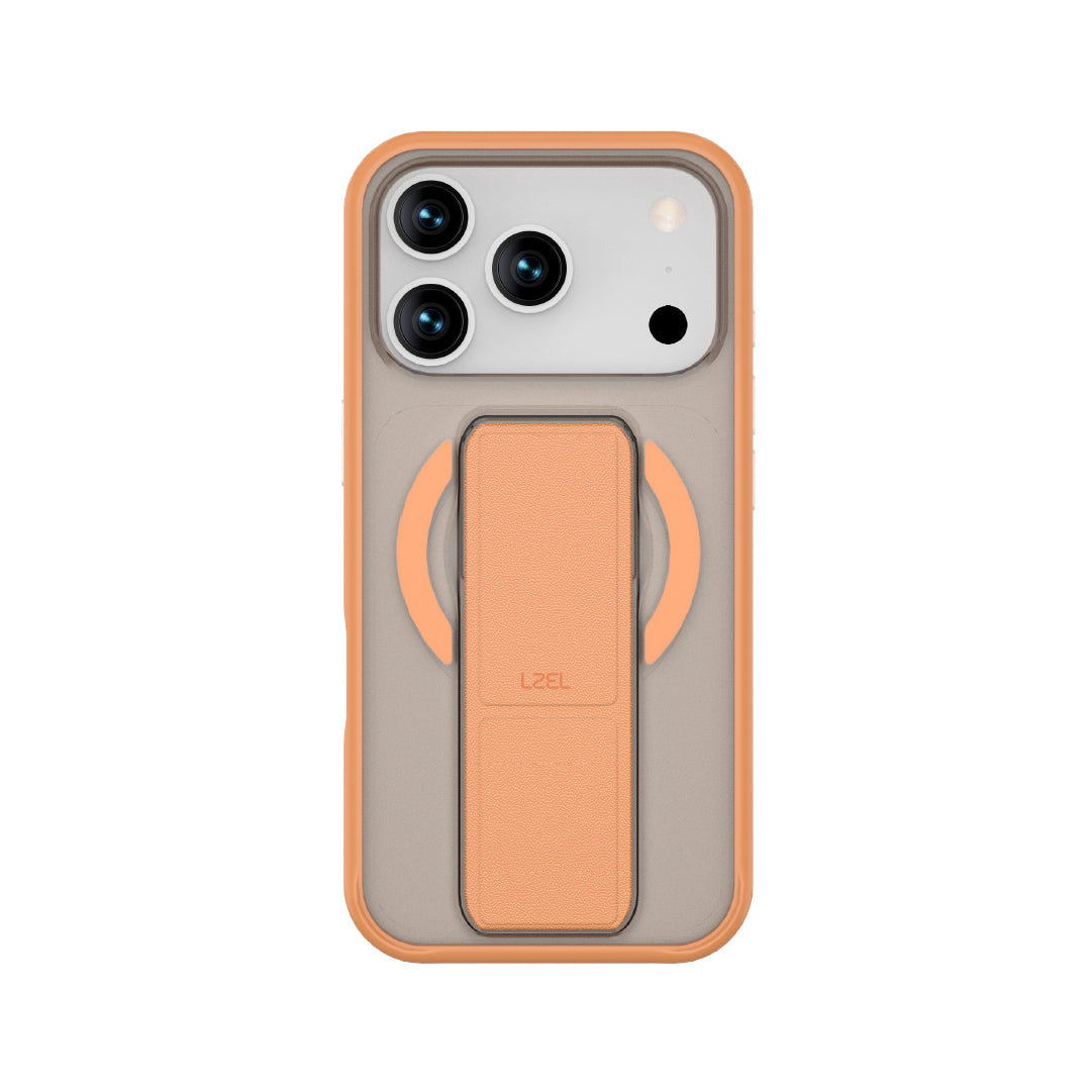 LZEL Magsynto Strap Case for iPhone 17 Pro | Papaya