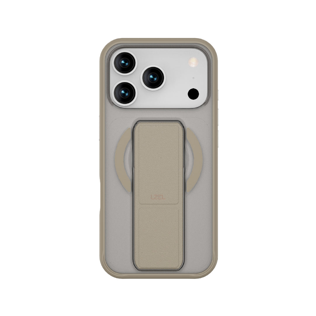 LZEL Magsynto Strap Case for iPhone 17 Pro | Titanium
