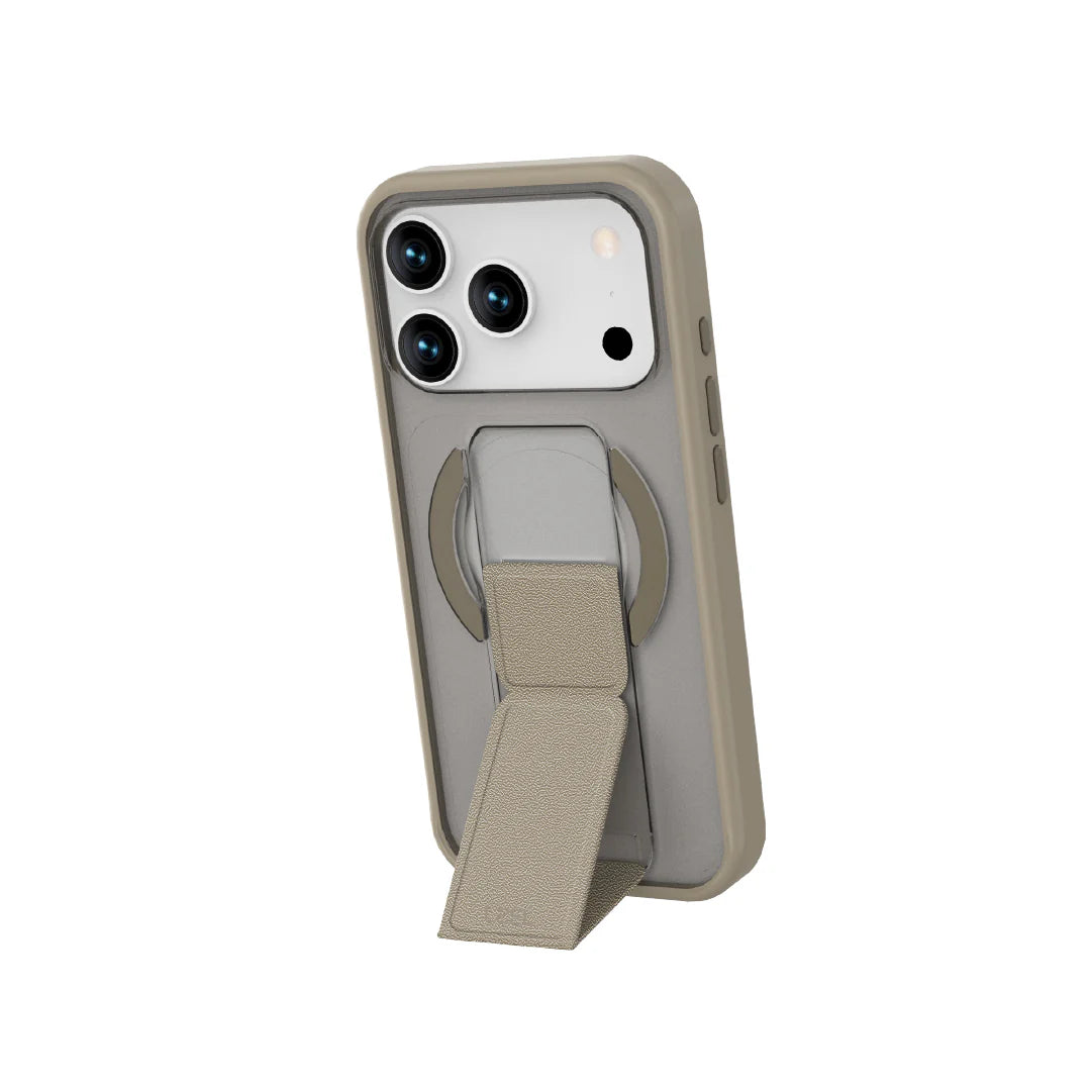 LZEL Magsynto Strap Case for iPhone 17 Pro | Titanium