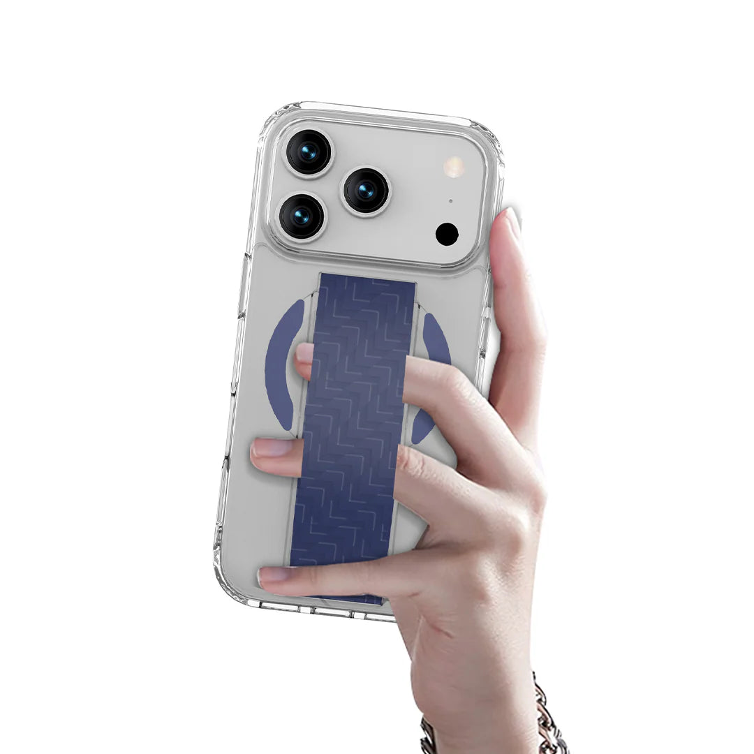 LZEL MagNexa Grip MagSafe Case for iPhone 17 Pro | Mood Indigo