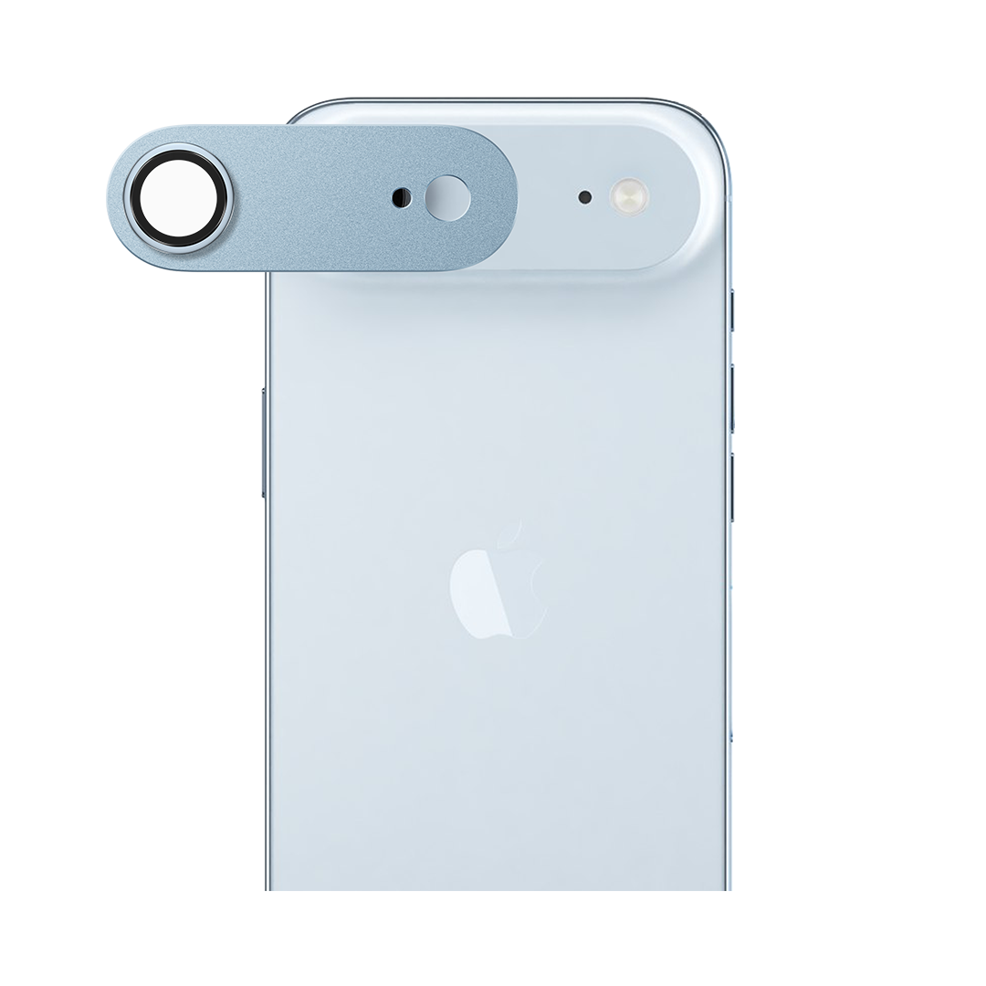 Lzel Metal Tempered Glass Camera For Iphone Air | Light  Blue